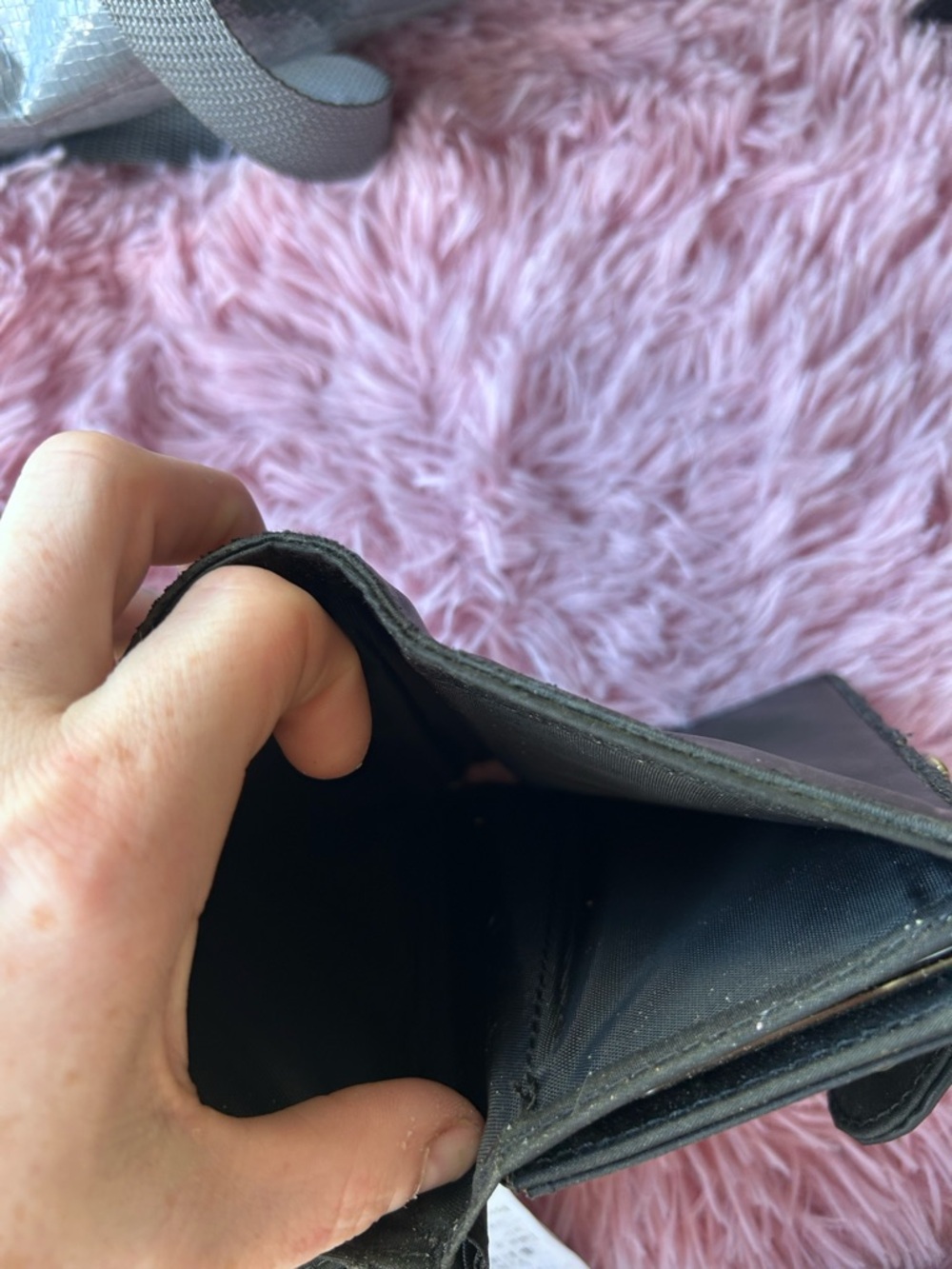 Women's Black Bi-Fold Wallet - Unbranded